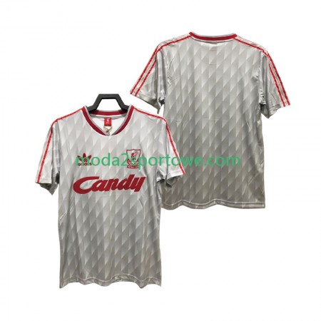 Koszulka Liverpool 1989 1991 Retro Wyjazdowe Stroje Piłkarskie Krótki Rękaw